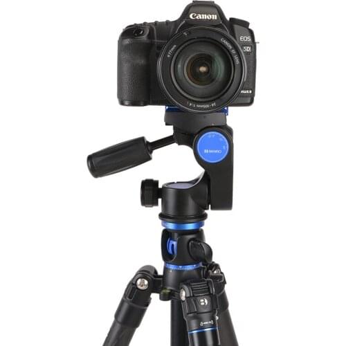 Three dimensional Head Benro HD1A HD2A HD3A Aluminium With PU60 QR Plate Heads For Tripod Max Loading 5kg 8kg 12kg