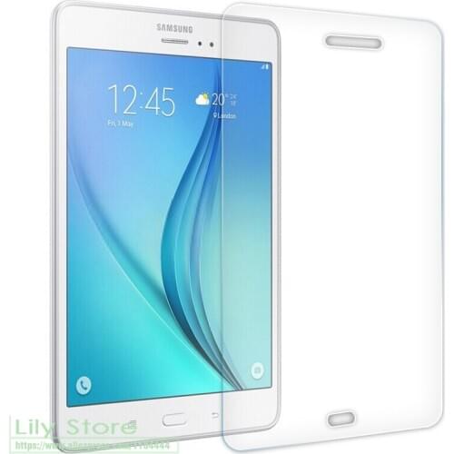 2 X GLASS Tempered Glass For Samsung Galaxy Tab A 8" LTE P350 P355 SM-P355 T350 T351 Tablet Screen Protector Film 9H Clear film