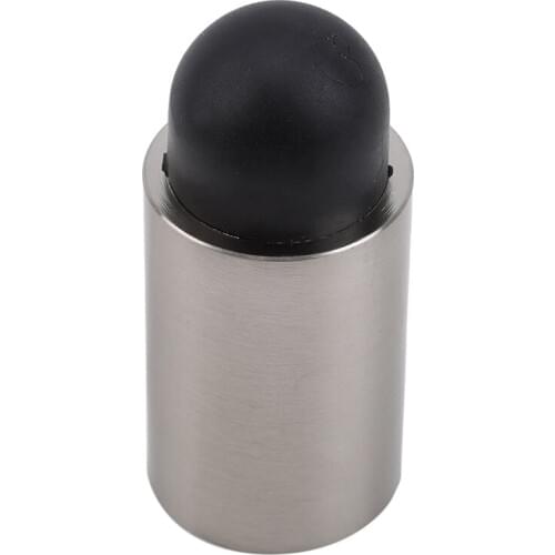 1Pc High Quality Durable Floor Door Stopper Zinc Alloy Home Round Base Wall Mounting Door Stopper Holder