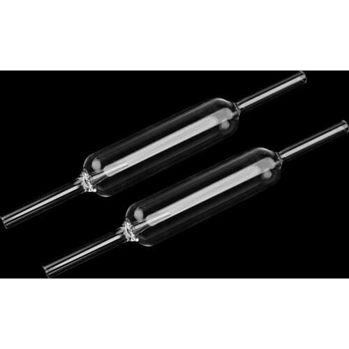 2 Pcs CO2 Diffuser Bubble Counter With Suction Cup For Aquarium Straight