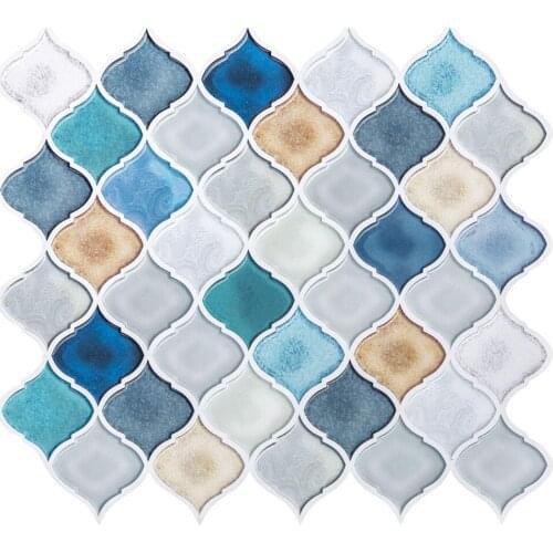 5-Pieces Non-toxic 3d wall sticker home decor eco-friendly wallpaper Camper Van RV Car 250*250mm