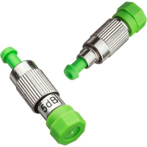 5PCS/bag FC APC female to male 5dB fiber optic Attenuator FC APC 5db female male Fiber Optic Attenuator,Exact and Stable Attenu