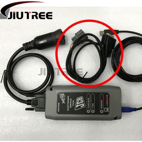 JIUTREE 6 pin cable for jcb diagnostic tool Agricultural Construction excavator