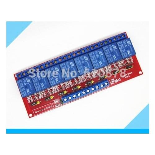 8 Channel 9V Relay Module with Optocoupler For Arduino PIC ARM AVR DSP