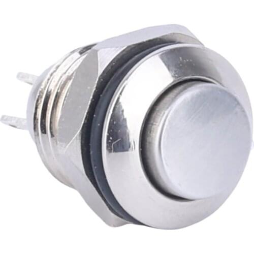 10mm Momentary pushbutton switches Waterproof Self Return High Head Metal Push Button Switch