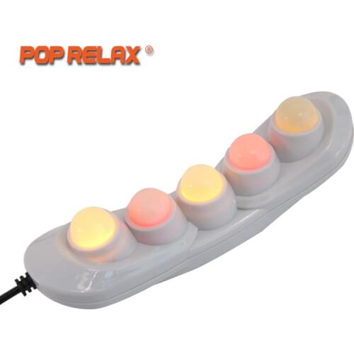 POP RELAX 5 Ball Jade Prostate Massage Device Far Infrared Thermal Heating Therapy Body Relax Pain Relief Heater Jade Massager