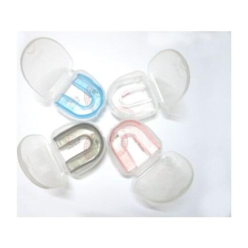 Free Shipping 2PCS/Lot Silicone Night Teeth Grinding Mouth Guards Stop Bruxism Dental Protection