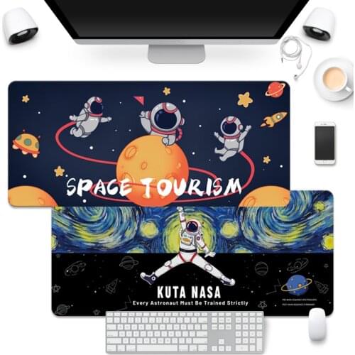 30*80cm Large Mouse Pad Universe Starry-Sky Family Laptop Gamer Rubber Mouse Mat MousePad Desk Gaming Mousepad Cup Mat