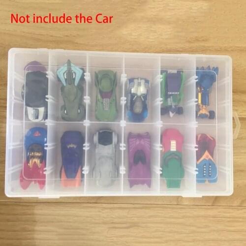 Car model Display Boxes Transparent Box Model Toy Car For 1:64 Model Car Toy Storage Box Transparent Storage Cases Accessories