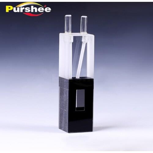 Quartz flow cuvette with glass tube(400ul)