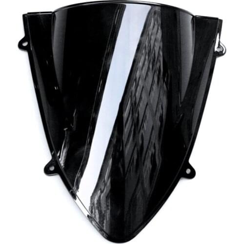 Clear Black Motorcycle Windshield Windscreen Fit For KAWASAKI Ninja 250R EX250 2008 2009 2010 2011 2012
