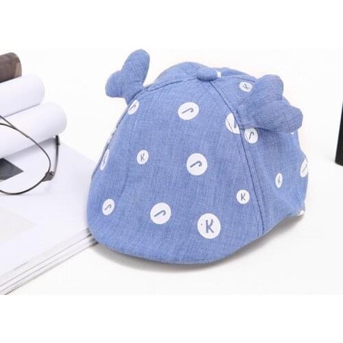 New Childrens Hat Cute Baby Spring and Autumn Thin Section Boys Caps Sunshade Girls Beret