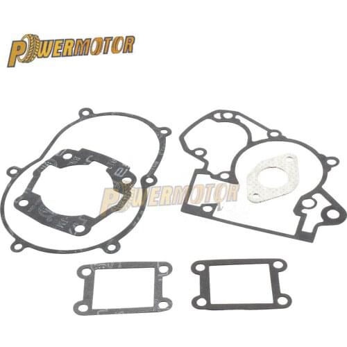 Motorcycle Engine Full Gasket For 50 SX50 MINI 50CC 50SX 2002-2009 JR SR ADVENTUR Water Cooled Engine