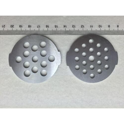 2pcs/lot Meat grinder plate Lattice meat grinder spare parts mincer plate 4mm 7mm cell for Moulinex HV2 HV3 HV4 HV6 grille