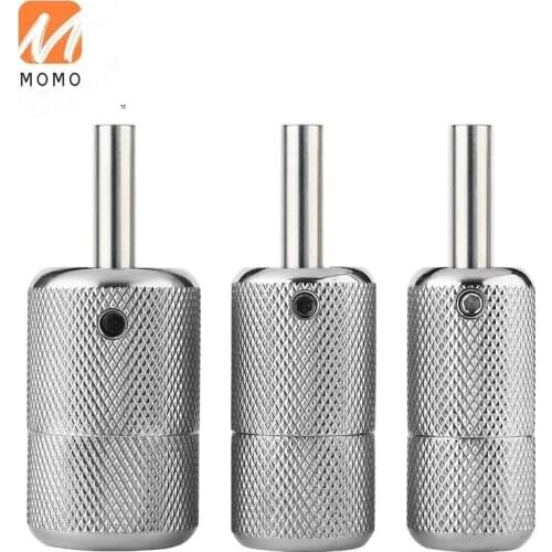 Tattoo Material Tattoo Machine Handle Stainless Steel Self-Locking Handle 22MM 25MM 30mm Multi-Specification The standby family