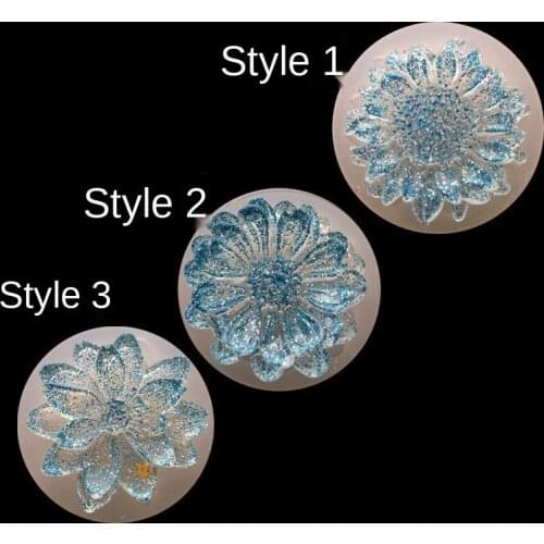 Crystal DIY Flower Mould Sugar Daisy Sunflower Accessories Decoration Mould Fondant Molds Cake Molds Baking Tools for Cakes