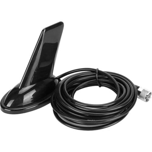 Sharkfin Car Transceiver UHF/VHF Dual Band 144/430MHz Car Mobile Radio Antenna Radio Kit