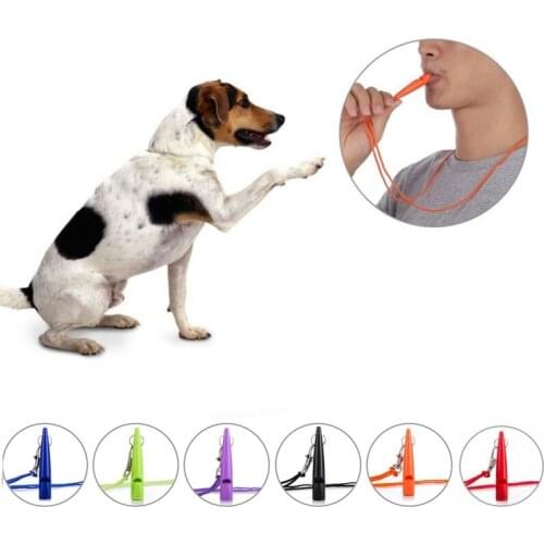 Pet Dog Training Supplies Ultrasonic Dog Repeller Pet Dog Discipline Training Adjustable Whistle Pitch Anti Bark Keychain