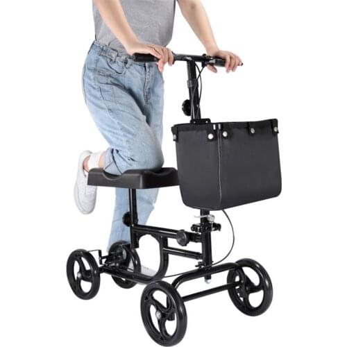 YC9225T Knee Walker Knee Scooter Knee Cycle Leg Walker Crutch Alternative Height adjustment 94~91cm Load 120KG