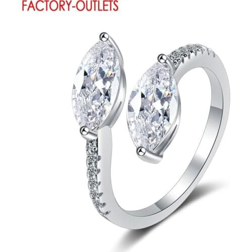 New Arrivals 925 Sterling Silver Geometric Adjustable Rings For Women Open Free Size Stackable Finger Rings Fine Jewelry