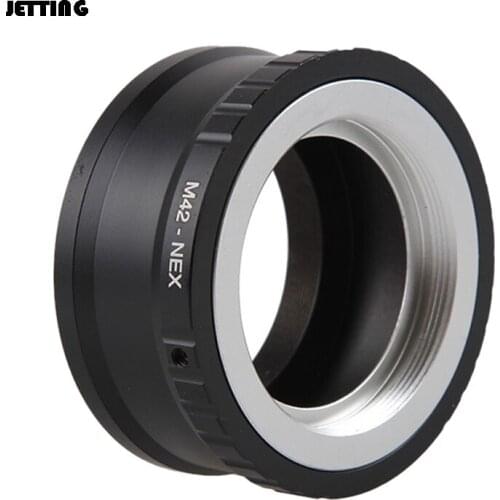 1PCS M42 Mount Lens Focal Reducer Speed Booster Adapter For NEX E 7 A6000 Focal Reducer Speed Booster Adapter