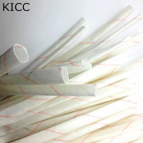10Meter Yellow wax tube 1mm Fiberglass sleeving 1MM High temperature insulated wire casing