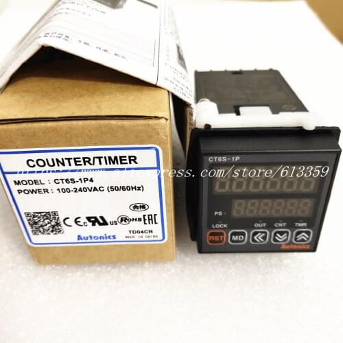 CT6S-1P2 CT6S-1P4 AUTONICS Multifunctional Timer Counter 100% New Original