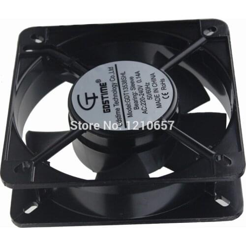 20 Pieces lot Gdstime 135x38mm 135mm 13mm 220V 240V AC Brushless Cooling Industrial Fan