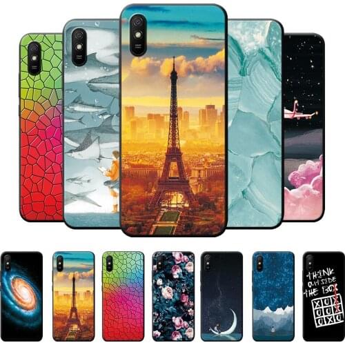 Xiaomi Redmi 9A Case Soft TPU Scenery Redmi 9A Phone Case For Xiaomi Redmi 9A Redmi9A Case Soft Silicone Case Back Cover Shell