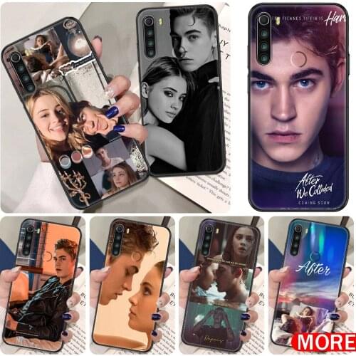 After Movie Phone Case For Xiaomi Redmi Note 7 8 9 10 7A 8T 9A 9T 9S 10S Pro black 3D shell soft waterproof trend cell cover