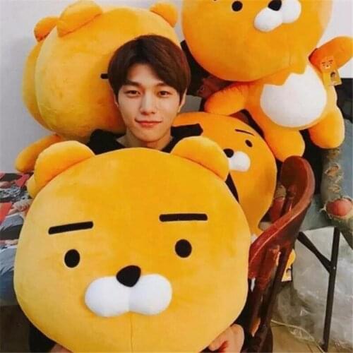 Fancytrader Pop Anime Lion Plush Toys Giant Soft Stuffed Cartoon Animals Lion Pillow Doll 90cm 35inch