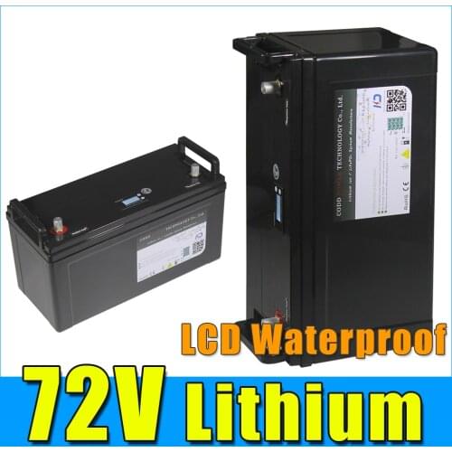 72V 3000W 4000W 5000W Electric motorcycle Scooter Lithium ion Battery