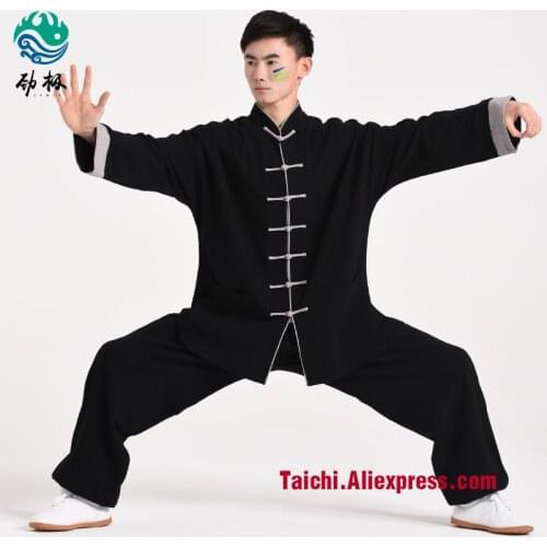 Handmade Linen Tai Chi Uniform Wushu, Kung Fu,martial art Suit Wing Chun Uniform Chinese style