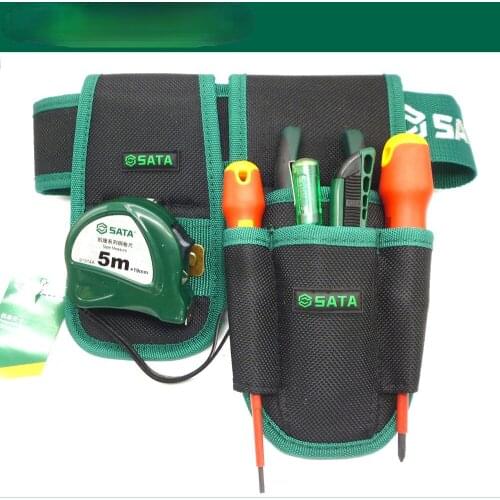 Waterproof Nylon Tool Bag Belt Storage Carpenter Organizer Tool Bag Electrician Hardware Ferramentas Tools Packaging DI50GJB