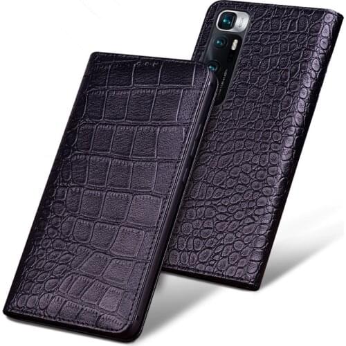 Luxury Xiaomi Mi 10 Ultra Leather Case Magnetic Adsorption For Xiaomi Mi10 Note 10 Mi 9 SE Redmi Note 7 Pro Flip Case Business