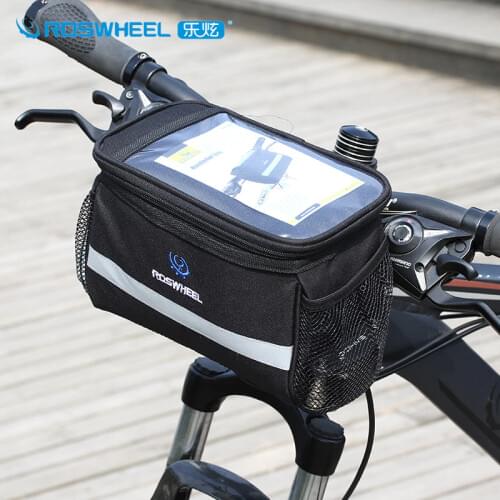 Roswheel Isolation Bicycle Bag High capacity Bike Front Frame Handlebar Bag Mountain Traveling Cycling Head Bag bike accessories