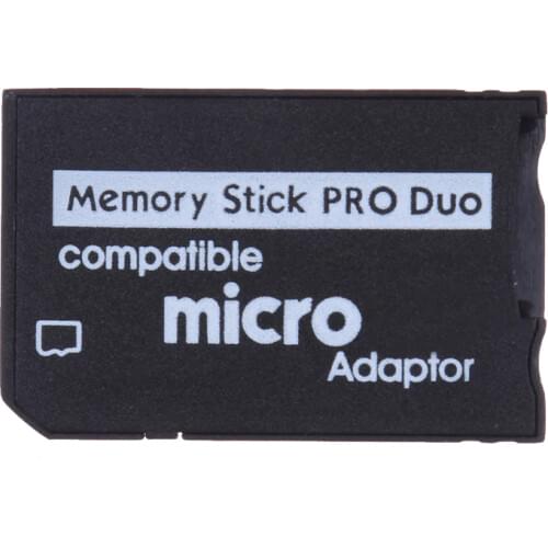 SD adapter Mini Memory Stick Pro Duo Card Reader New Micro SD TF to MS Card Adapter Supports Micro SD Memory Cards 128 MB to 2GB