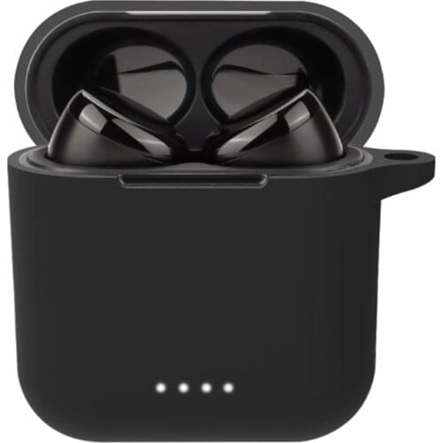 Compatible with TOZO T6 Earphone Cover Silicone Shell Protector Shockproof Anti-dust Protective Sleeve Washable Case 95AF