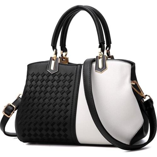 Womens Bag New Style 2020 High Quality All-match Womens Handbag Embroidery Thread Woven Single-Shoulder Crossbody Bag