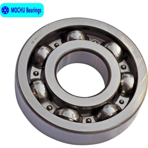1pcs Bearing 6411 55x140x33 MOCHU Open Deep Groove Ball Bearings Single Row High Quality