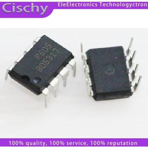 10PCS AOP605 P605 DIP-8