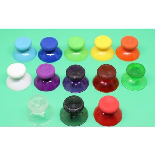 100pcs 14 color Colorful 3D Analog Thumb Sticks for XBOX One Controller Analogue Controller Caps Mushroom