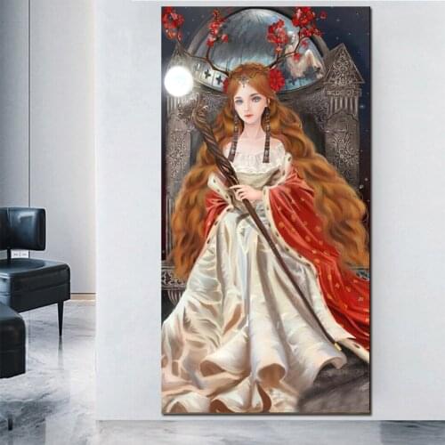 Diamond embroidery pretty princess girl diamond mosaic diamond painting full square round drill stitch cross,Cartoon Gift EE1931