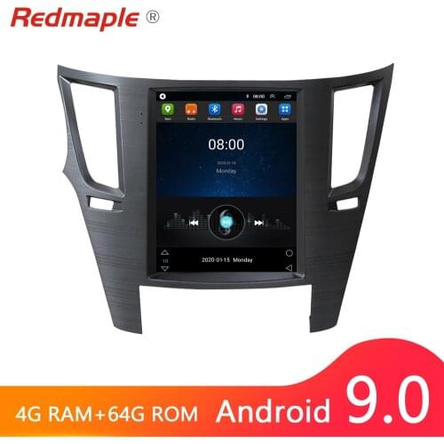 10.4" Vertical Screen Android 9.0 Car Radio GPS For Subaru Legacy Outback 2009-2014 WIFI Navigation DVD Player Stereo Multimedia