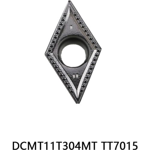 DCMT11T304MT TT7015 Carbide Inserts DCMT11T304-MT Lathe Cutter Tools Original CNC Tools insert