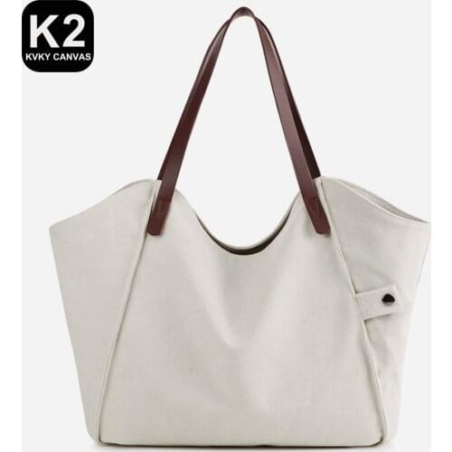 Leisure Canvas Shopping Handbags Travel Girls Handbags Canvas Crossbody Bag Women Shoulder Bag Travel Casual Bags for Women