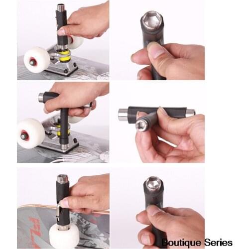 Skateboard Roller Skate T TOOL MultiFunction All In One Wrench repair tool