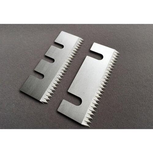 Tape packer blade, toothed knife, automatic sealing machine tooth blade, sealing packaging machine tooth knife