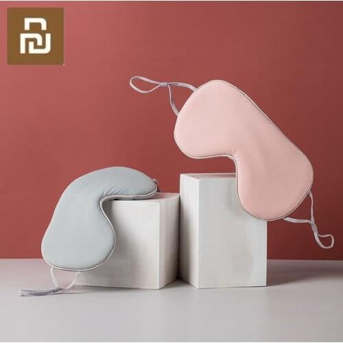 Xiaomi Jordan & Judy Eye Mask Shading Sleep Relief Eye Fatigue Double-sided Available Breathable Ice Silk Eye Patch