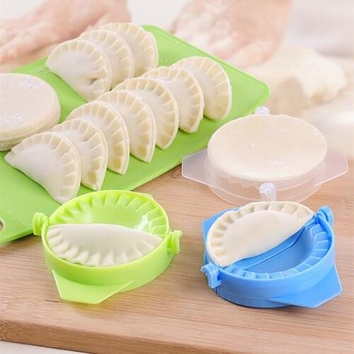 3 Colors Set Dumpling Molds Dough Press Stamps Ravioli Pie Cutter Pastry Diy Dumpling Fruit Pie Maker Moulds
